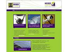 Tablet Screenshot of keuzeelektro.nl